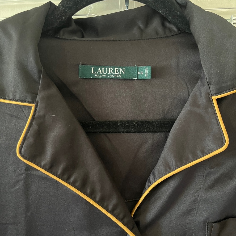Ralph Lauren Black and Gold Pajama Set - Picture 3 of 6